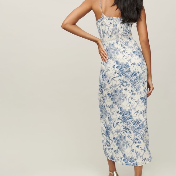 Reformation Kourtney Dress Pompadour - Picture 3 of 15